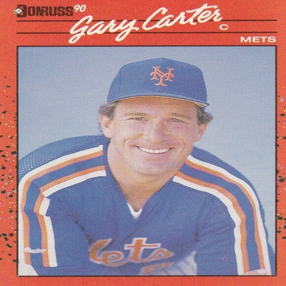 Gary Carter MLB Card Collection - 4 MLB Cards - Mets/Giants - Picture 2 of 5